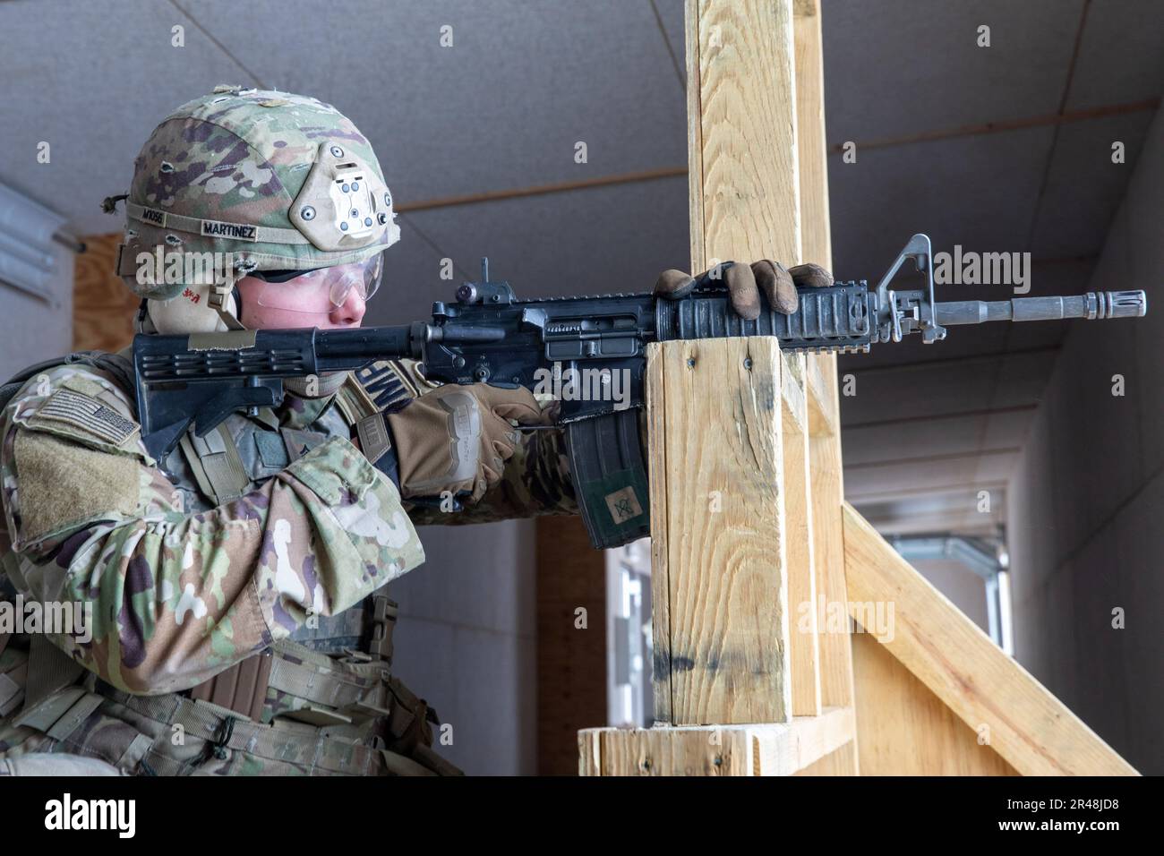 Army Sgt. Xavier Martinez, a Soldier with 503rd Military Police ...