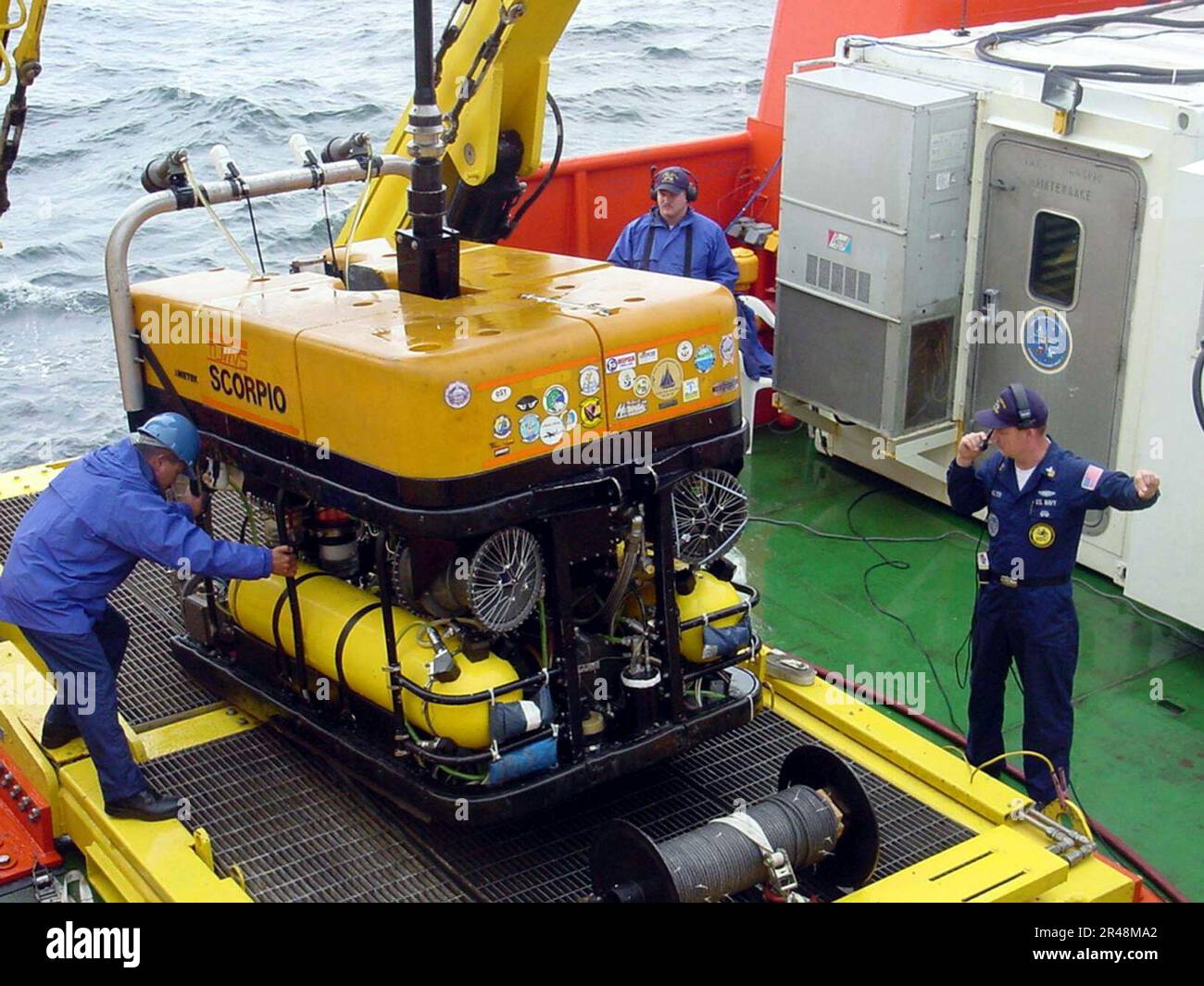 US Navy Remotely Operated Vehicle (ROV Stock Photo Alamy