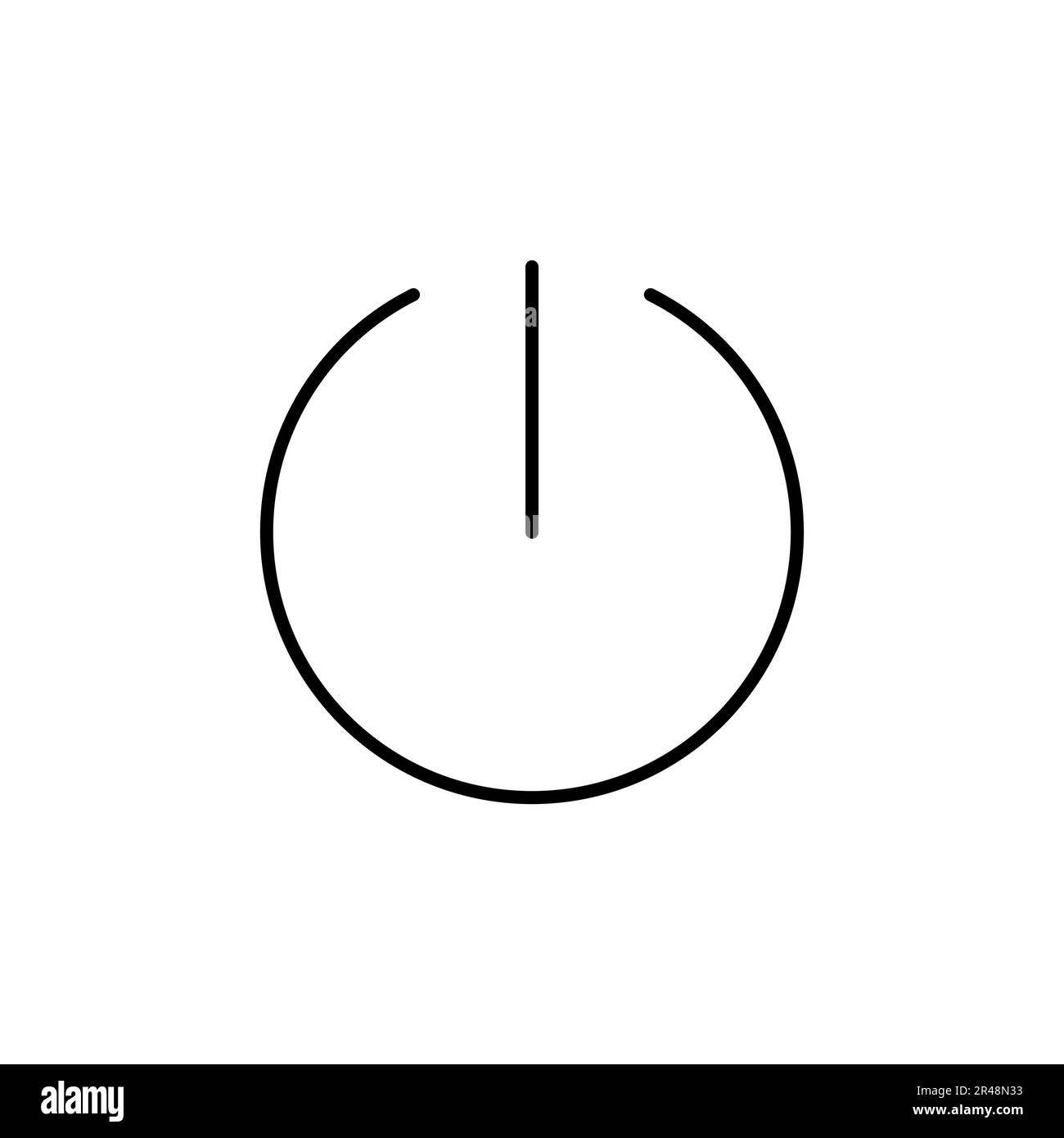Power icon vector. Power Switch Icon. Electric power Stock Vector Image
