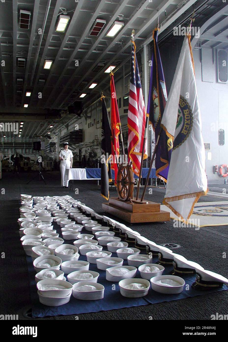 Uss Boxer Racks US Navy At sea aboard USS Boxer (LHD 4), Jun. 21, 2002 - 158 Navy ...