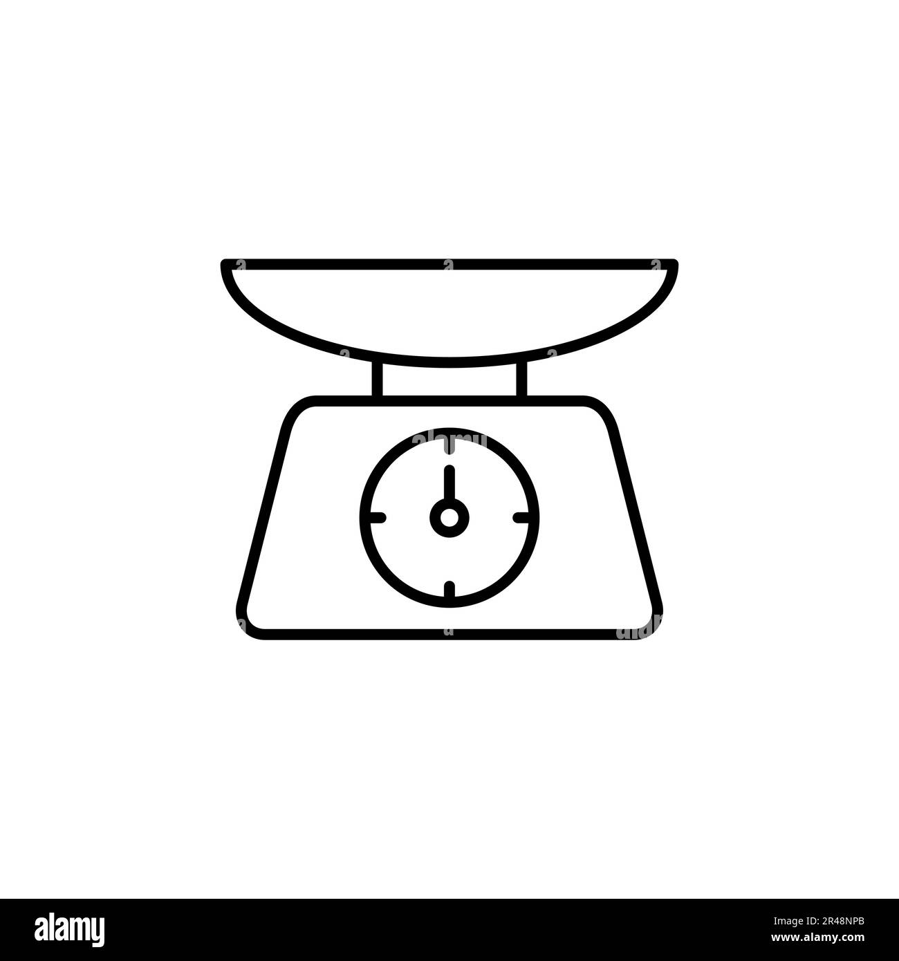 Scales icon vector. Weight scale icon Stock Vector Image & Art - Alamy