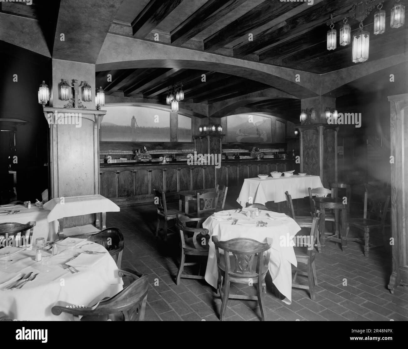 Hotel Utica, the cafe, Utica, N.Y., between 1905 and 1915 Stock Photo