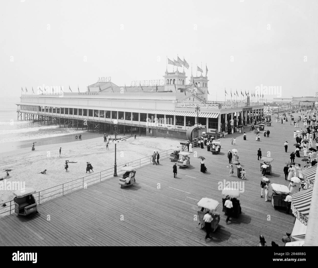 Steeplechase Pier and Boardwalk, Atlantic City, N.J., c.between 1910