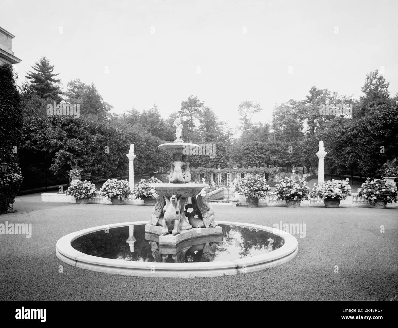 The Fountain, Bellefontaine, home of Giraud Foster, Lenox, Mass., c