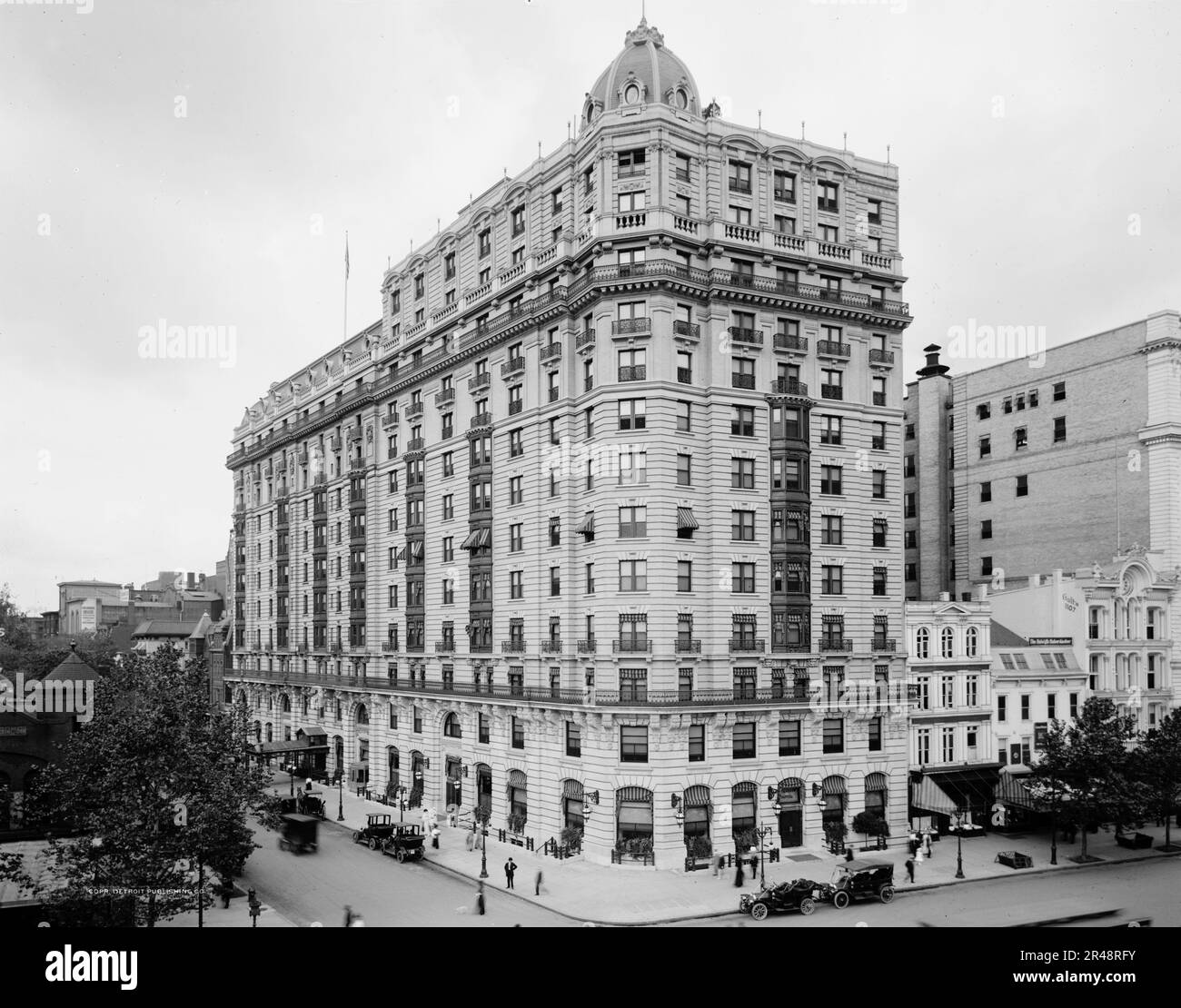 The New Raleigh, Washington, D.C., between 1910 and 1920 Stock Photo ...