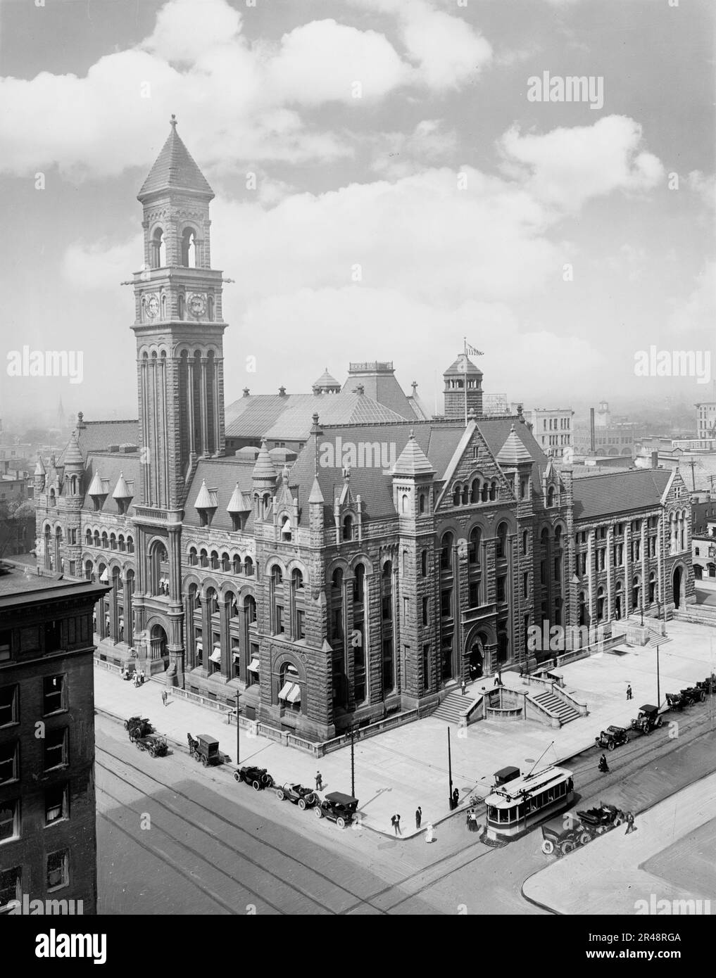 Post office, Detroit, Mich., c.between 1910 and 1920 Stock Photo Alamy