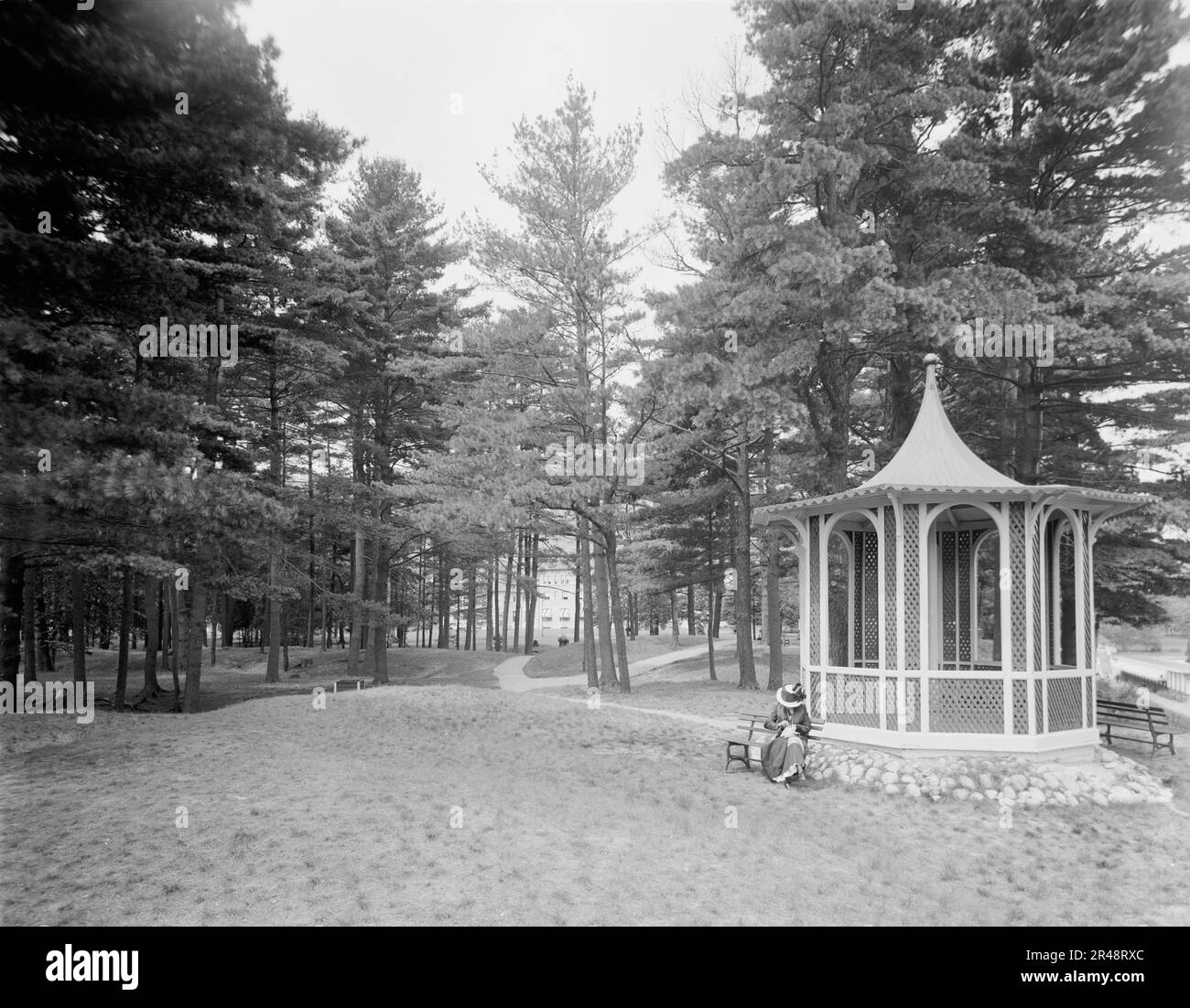 Site of Old Fort William Henry, Lake George, N.Y., c.between 1910 and