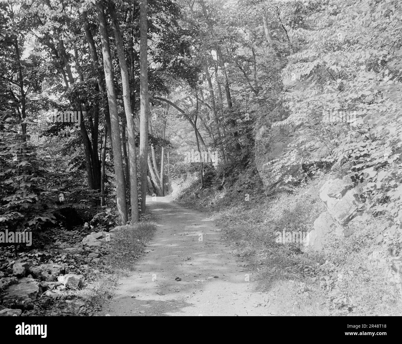 Split Rock Road, Ethan Allen Park, Burlington, Vt., c.between 1910 and