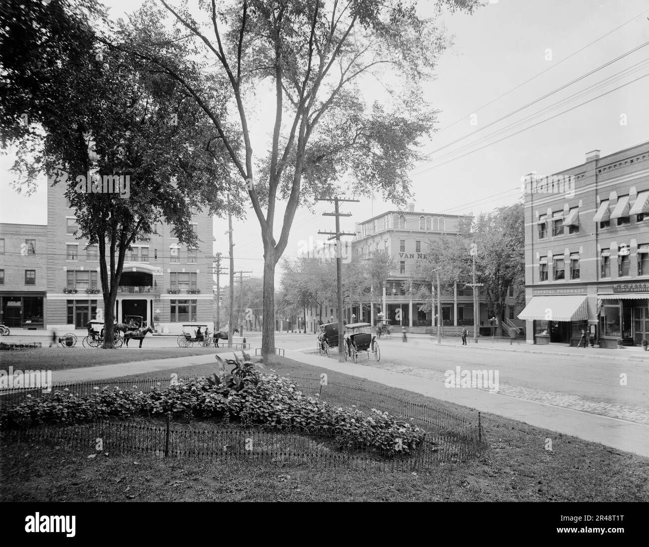 Corner of Main and St. Paul streets, Burlington, Vt., c.between 1910