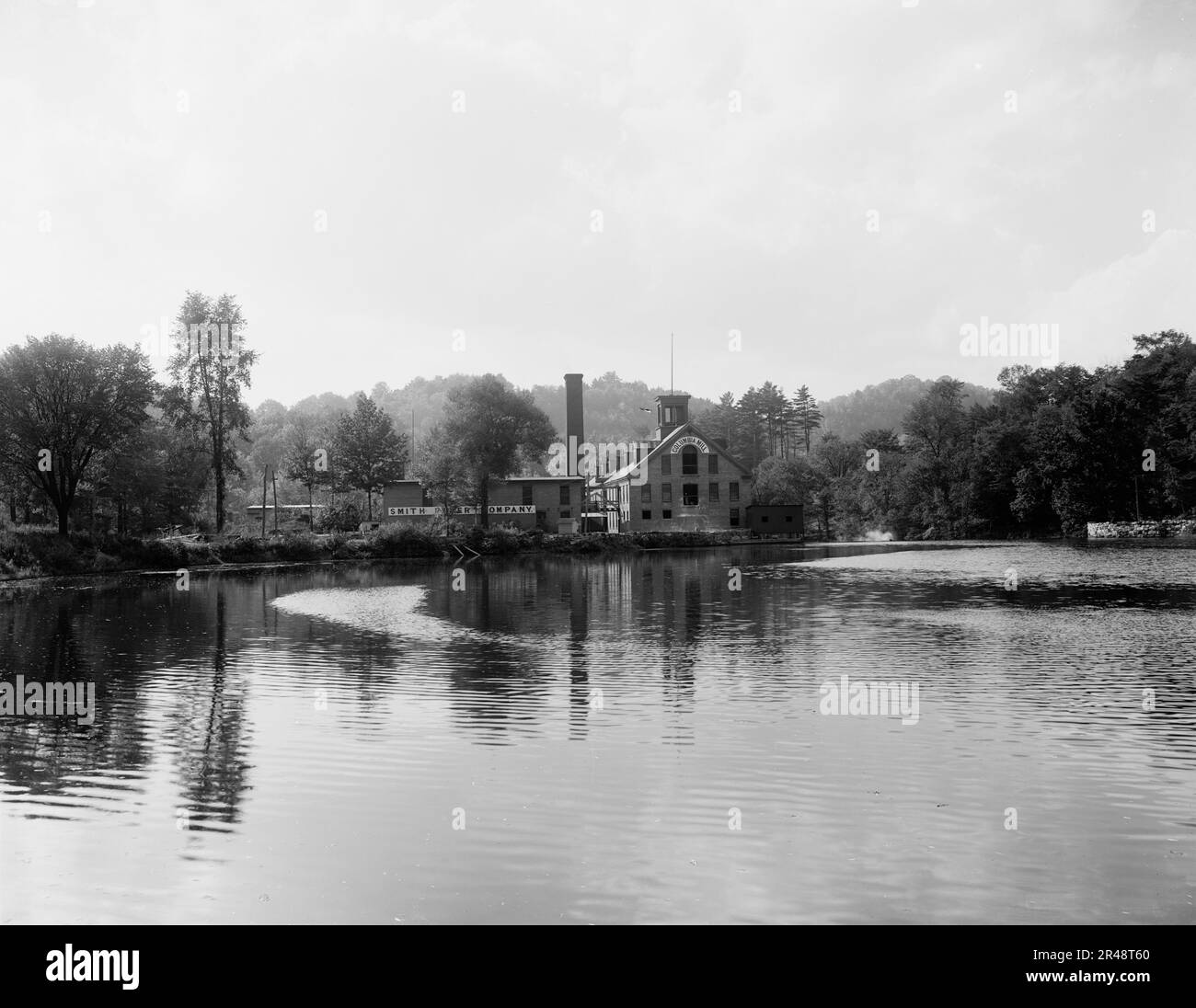 Smith Paper Mill (Columbia Mill, where first wood pulp paper was made