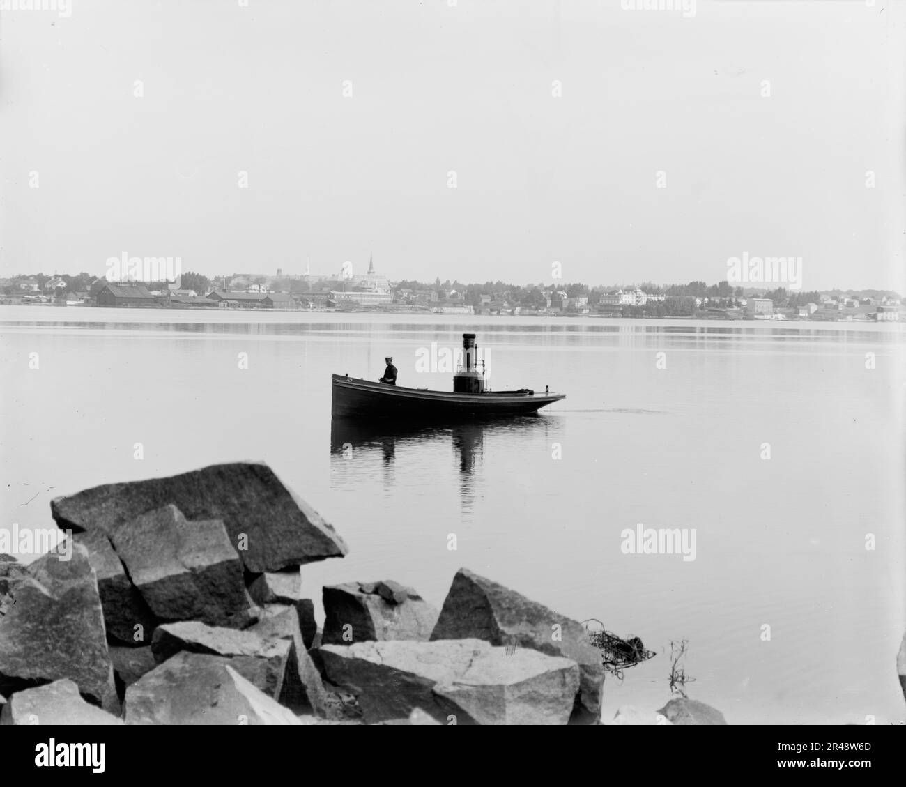 Gananoque from Quarry Island, Thousand Islands, (1901 Stock Photo Alamy