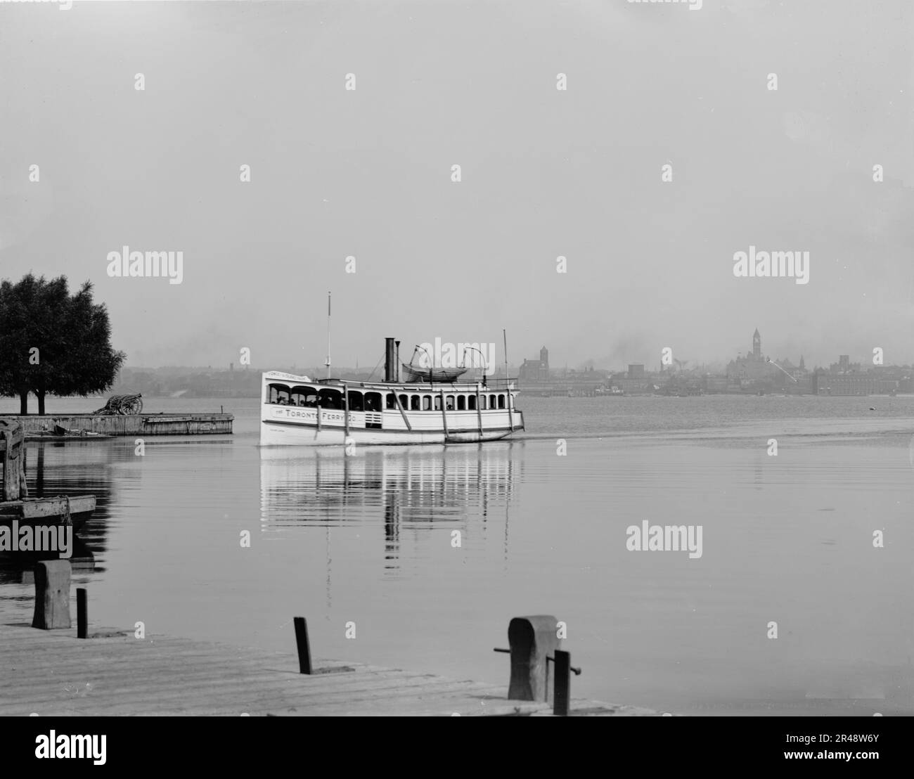 Toronto Can. from Island Park, (1901 Stock Photo Alamy