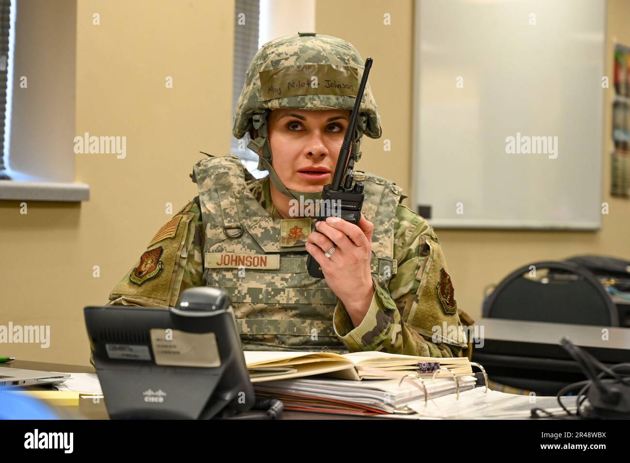 U.S. Air National Guard Major Nilofar Johnson, 114th Force Support