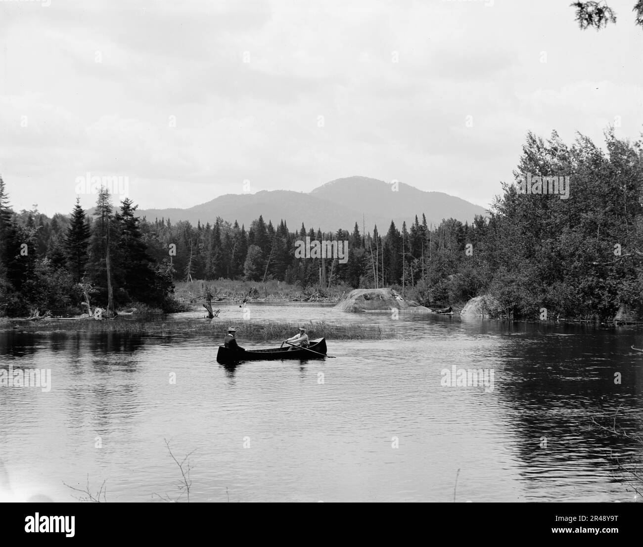 Adirondacks historic Black and White Stock Photos & Images Alamy