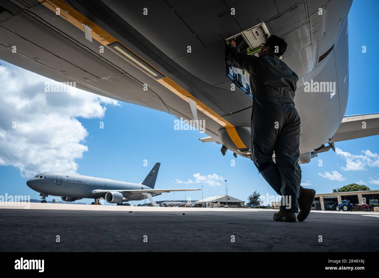 U.S. Air Force Senior Airman Brian Izaguirre, 605th Aircraft