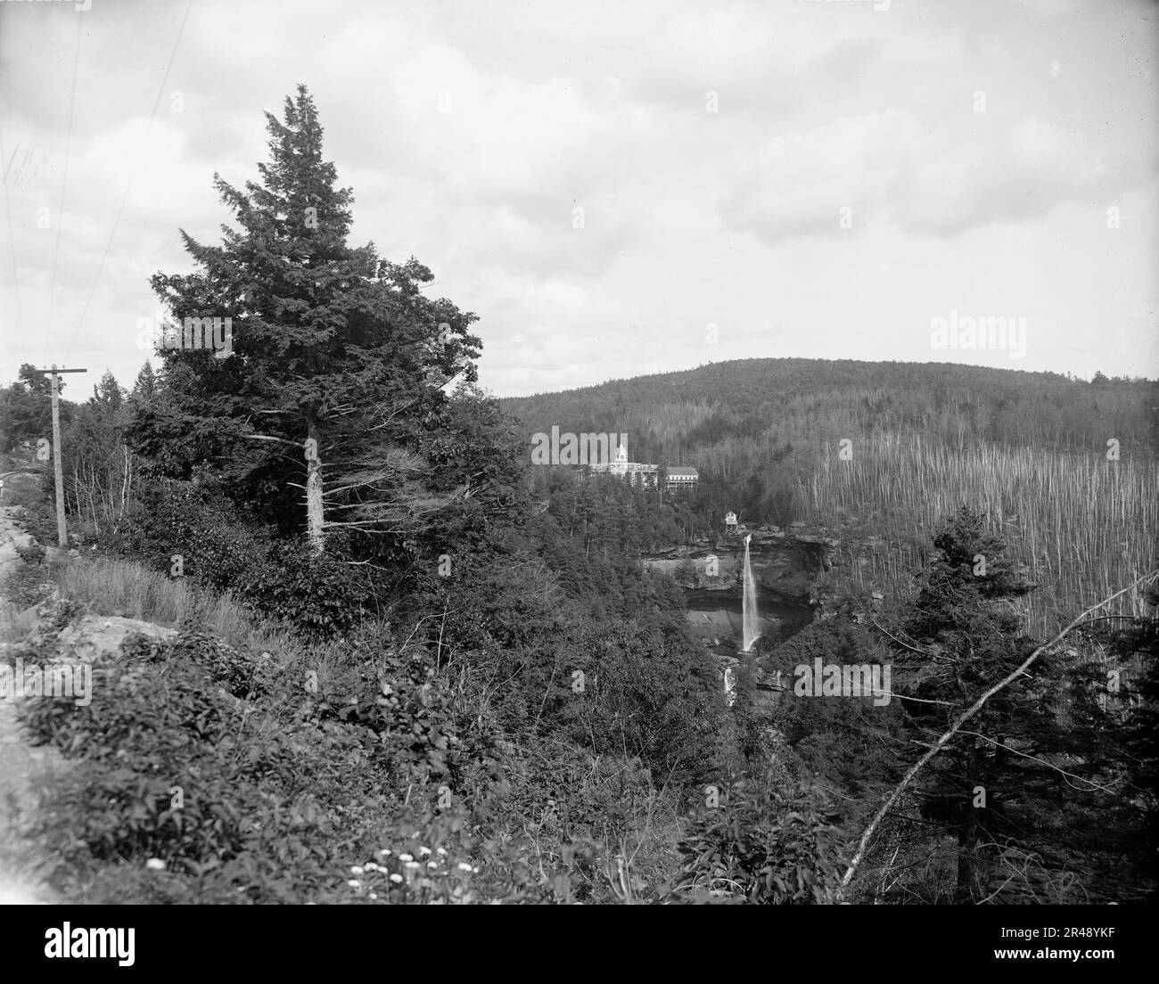 Kaaterskill Falls and Laurel House, Catskill Mts., N.Y., between 1895