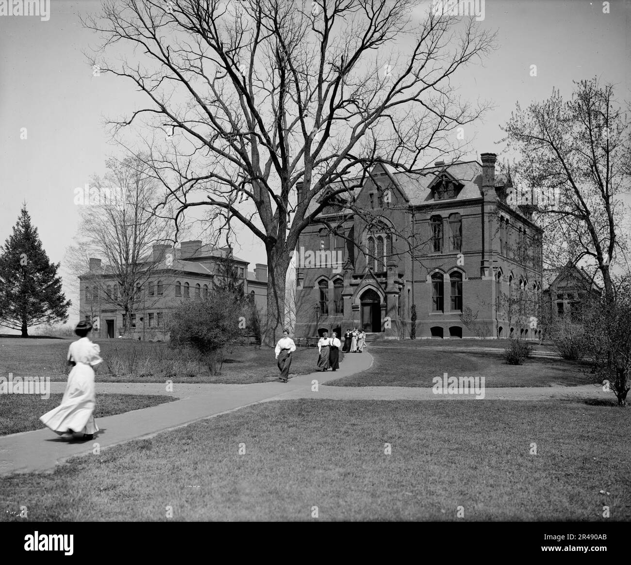 Shattuck And Williston Halls, Mount Holyoke College, South Hadley, Mass ...