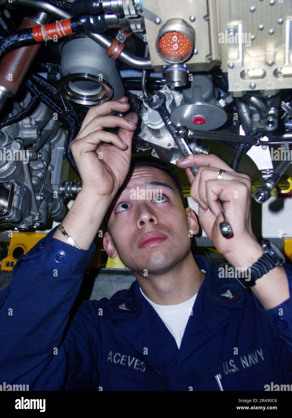 US Navy Aviation Machinist's Mate Stock Photo - Alamy