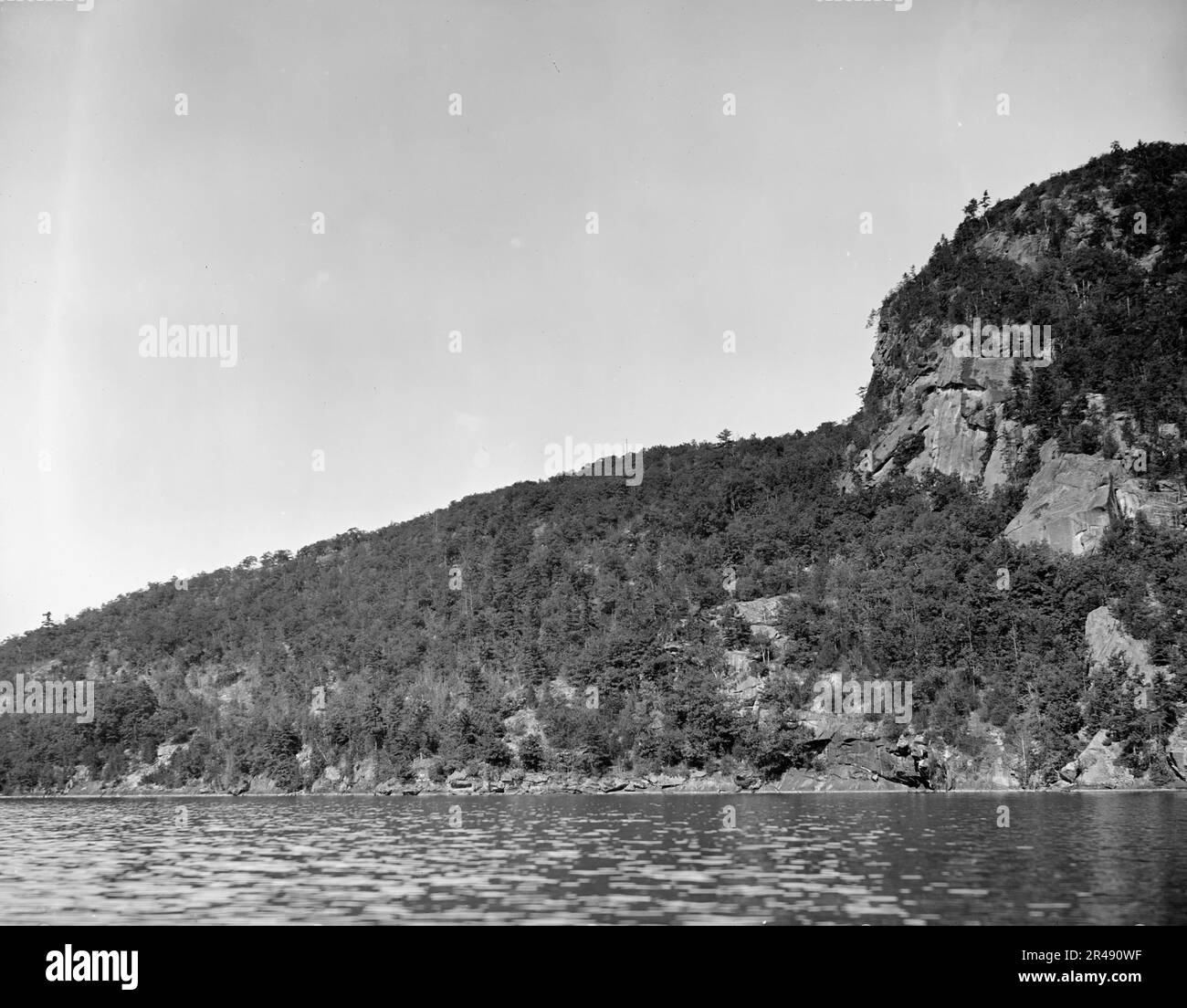 Rogers' Rock, Lake N.Y., between 1900 and 1910 Stock Photo Alamy