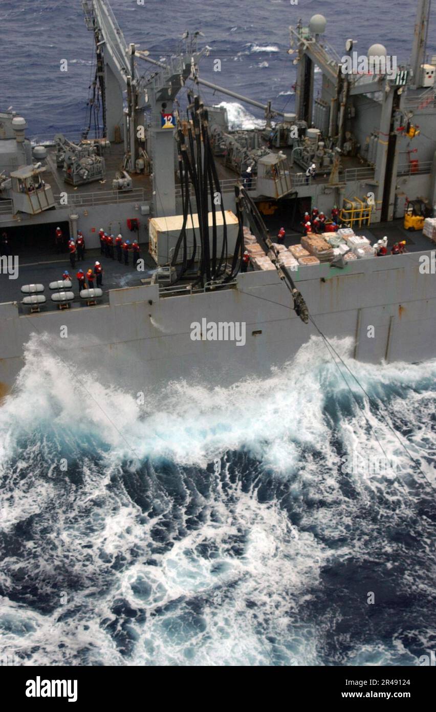 US Navy Facing high winds and heavy seas, Sailors aboard the fast ...