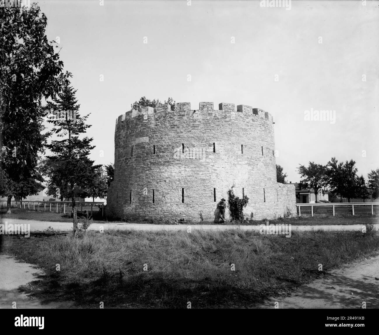 Fort Snelling watch tower, between 1880 and 1899 Stock Photo Alamy