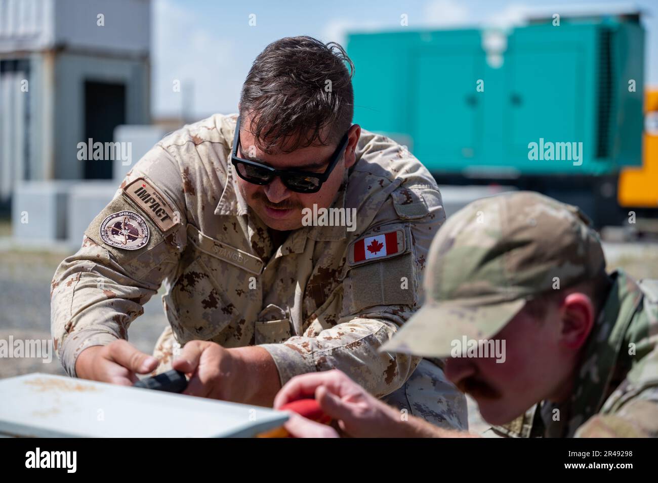 Canadian Armed Forces Master Cpl. Tanner Stangby, an Operational
