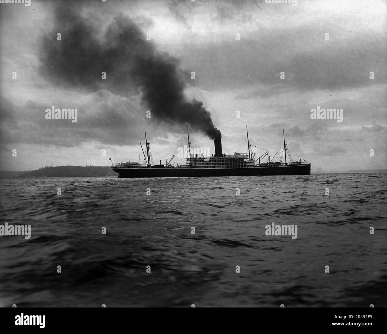 S.S. Dakota, broadside, between 1890 and 1910 Stock Photo Alamy