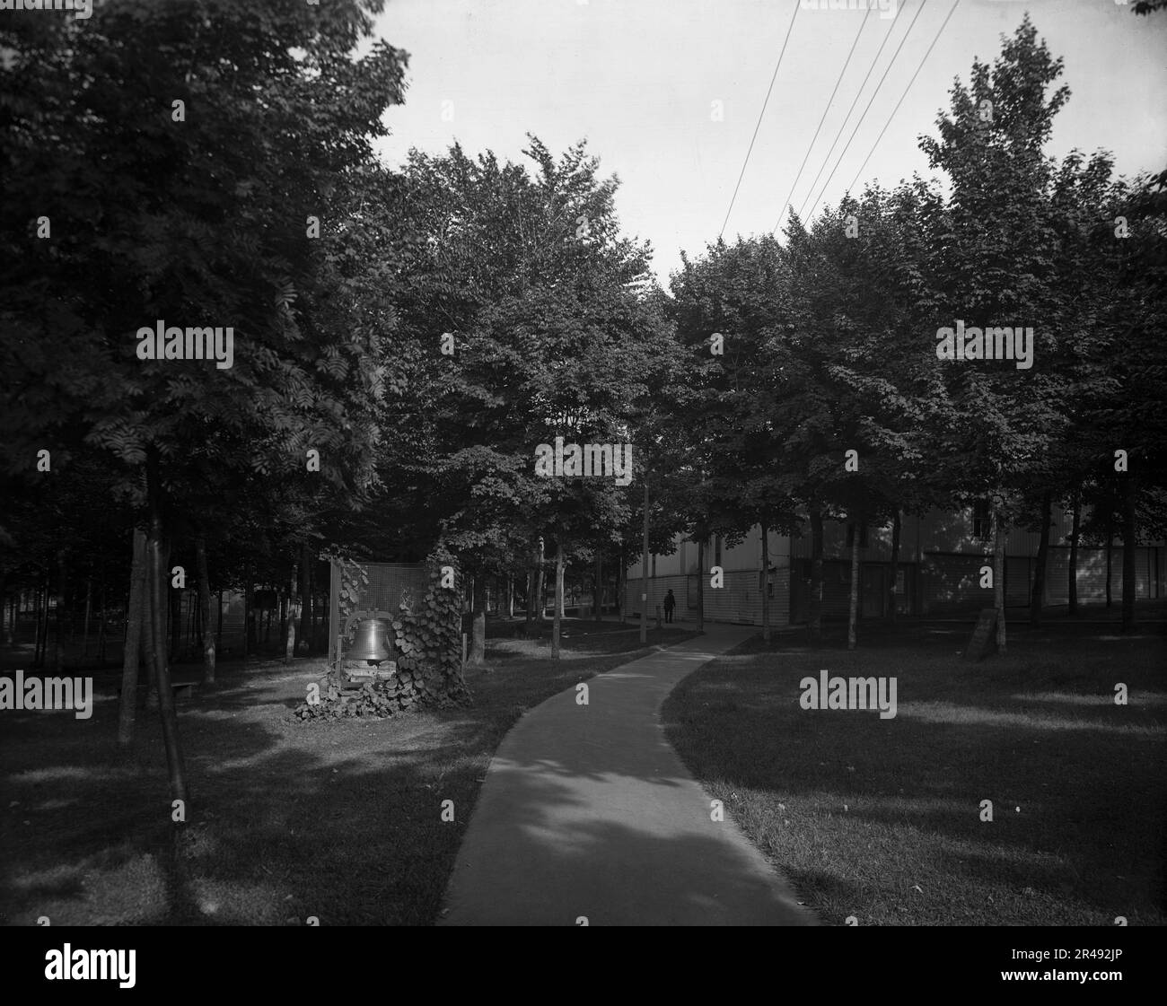 Park and auditorium, Bay View, Mich., c1906 Stock Photo Alamy