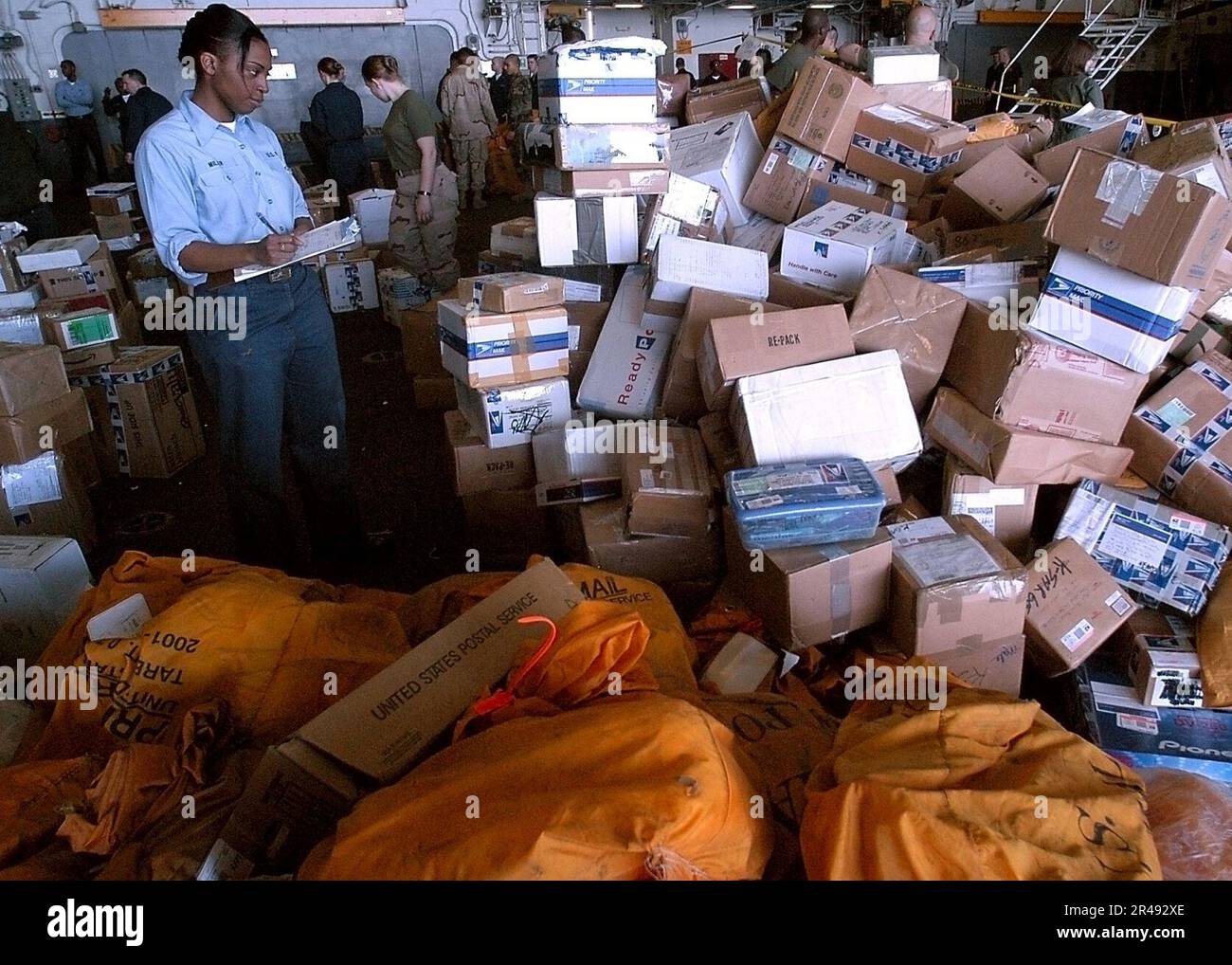 Military postal clerk hires stock photography and images Alamy