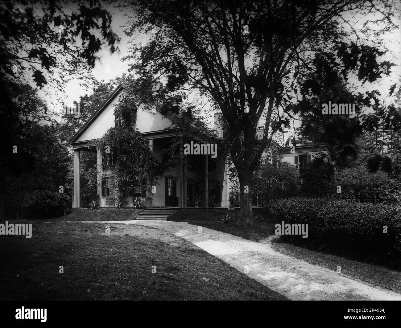 Whittier's House, Danvers, c1890 Stock Photo Alamy