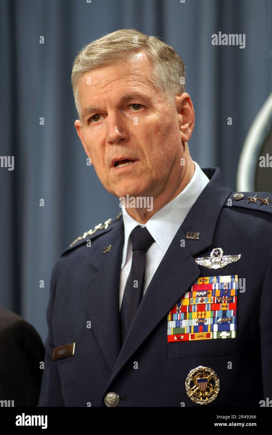 US Navy U.S. Air Force Gen. Richard B. Myers, Ch Of The Joint Stock ...