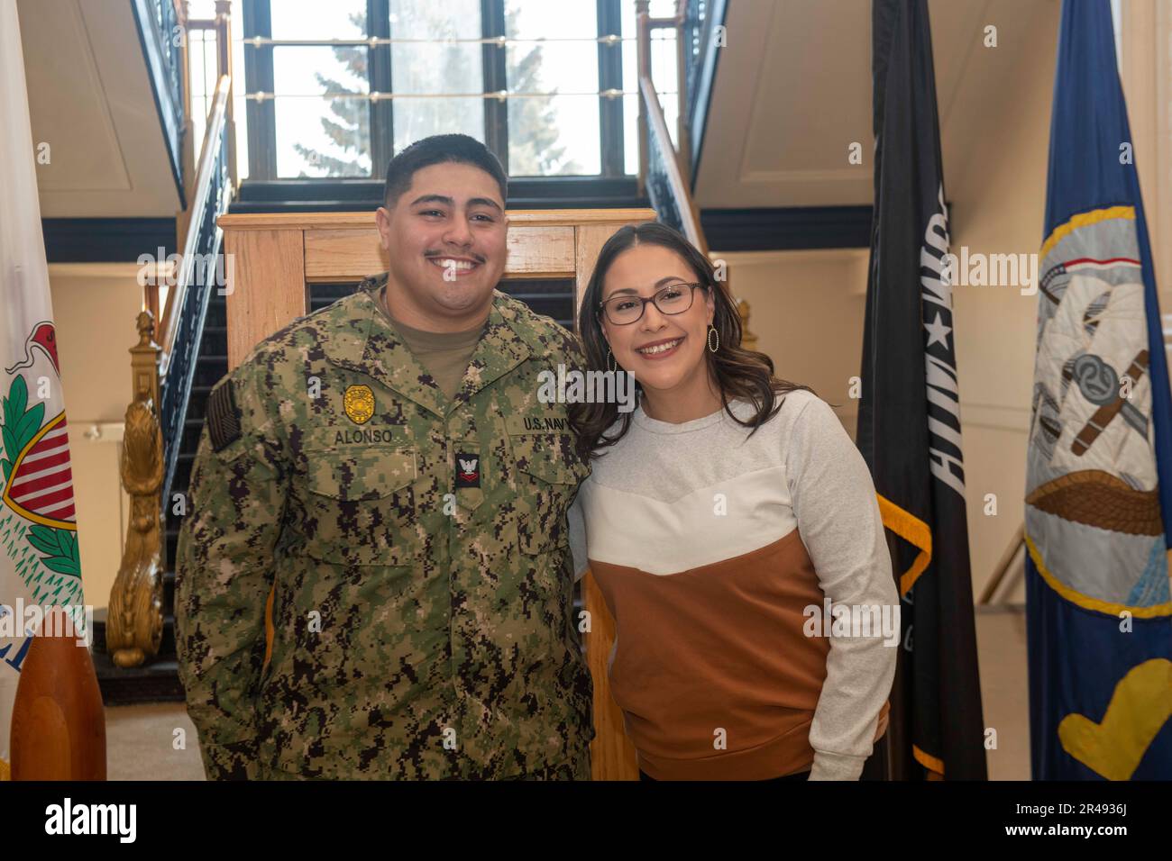 GREAT LAKES, Il. (Mar. 15, 2023) Master-at-Arms 2nd Class Noah Alonso ...
