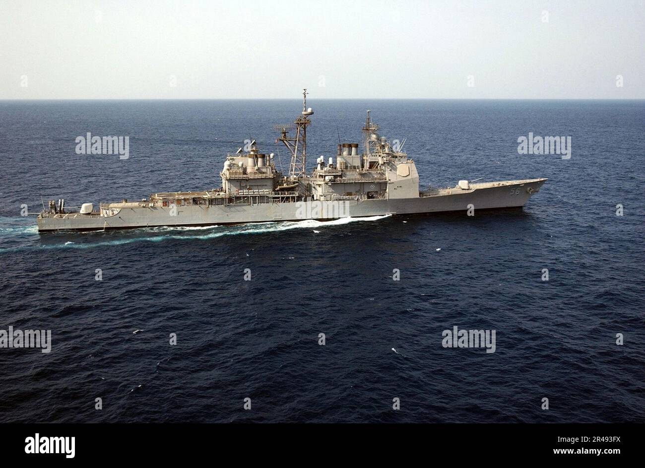 US Navy The guided missile cruiser USS San Jacinto (CG 56) underway