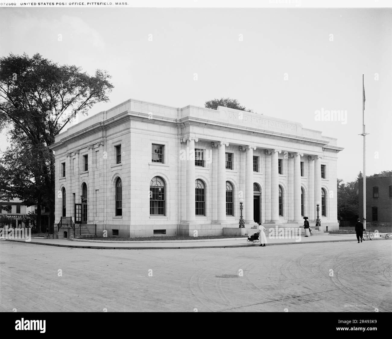 United States Post Office, Pittsfield, Mass., between 1910 and 1930 ...