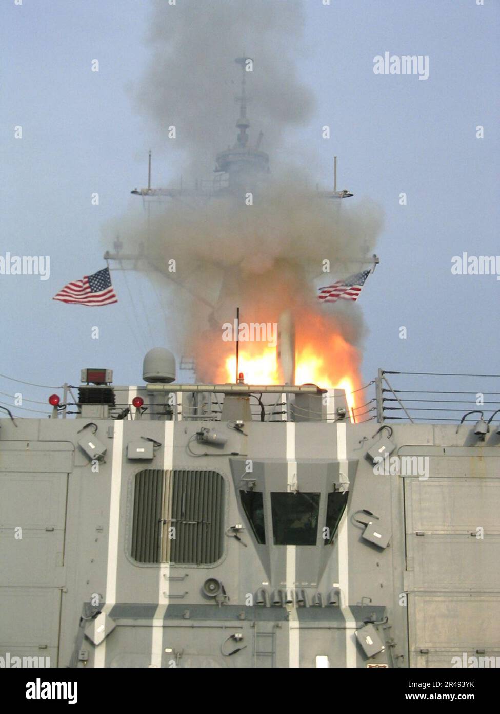 US Navy A Tomahawk Land Attack Missile (TLAM) is launched from the