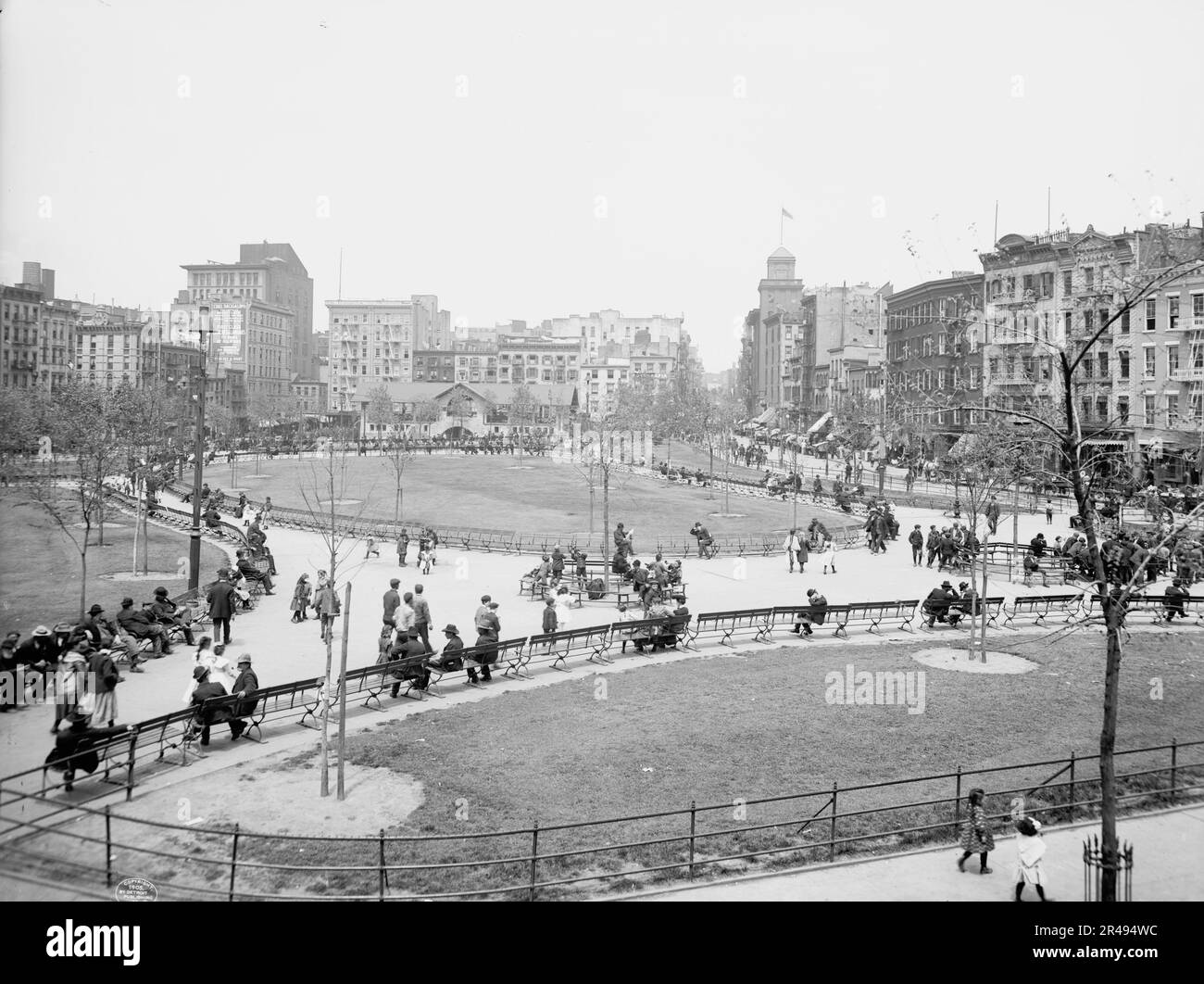 Mulberry Bend, New York, c1905. Stock Photo