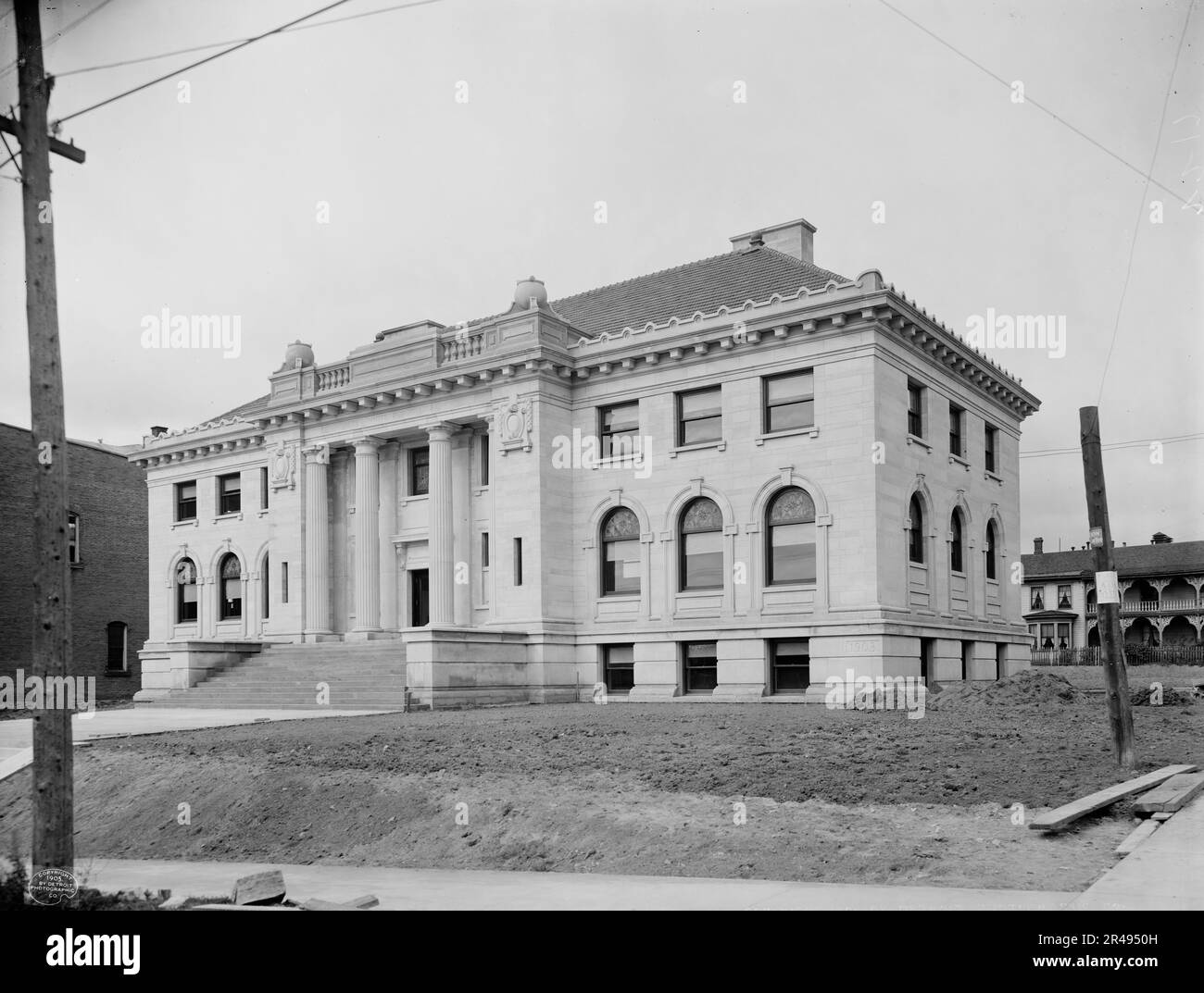 Peter White Public Library, Marquette, Mich., c1905 Stock Photo Alamy