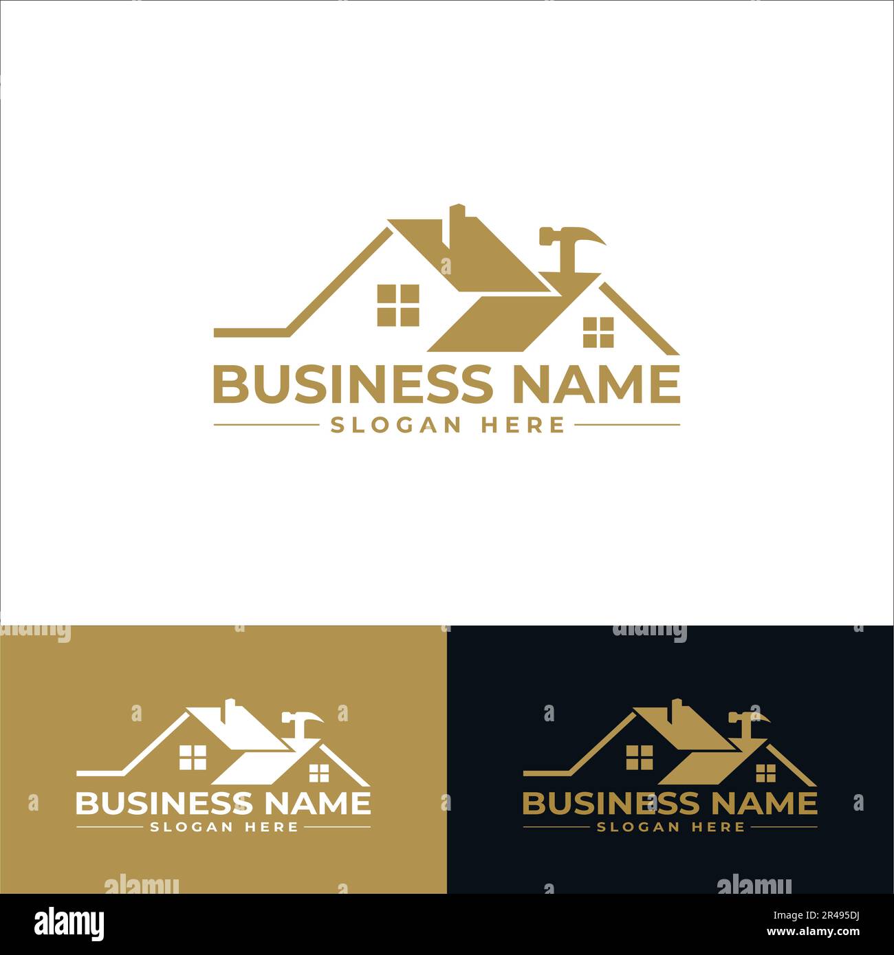 Real Estate Logo design in vector template Stock Vector Image & Art - Alamy