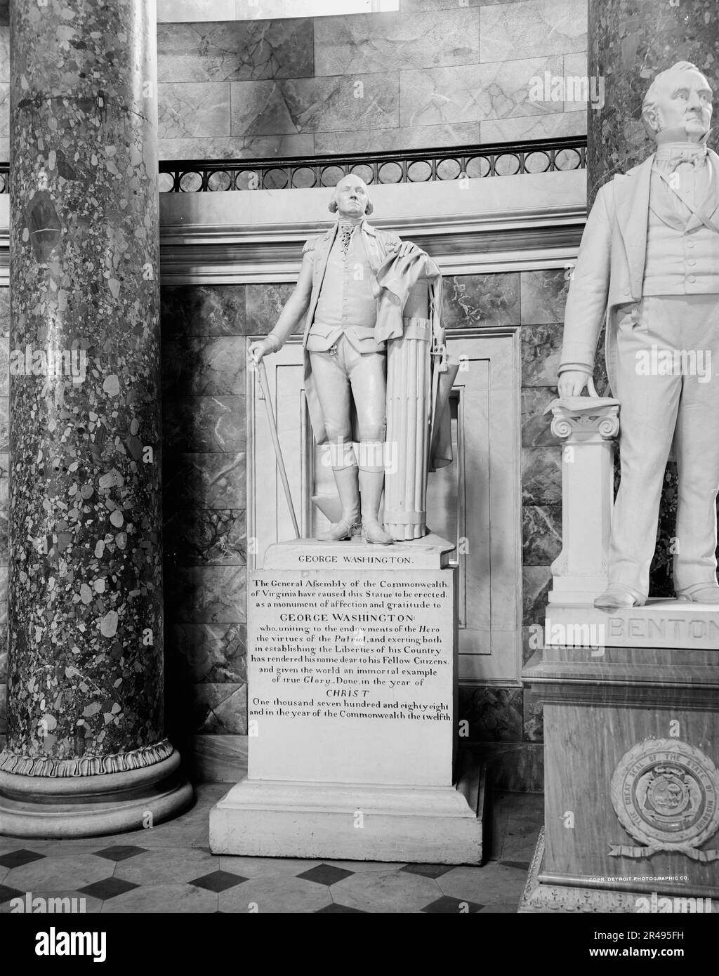 Washington Statue, Statuary Hall, the Capitol, Washington, D.C
