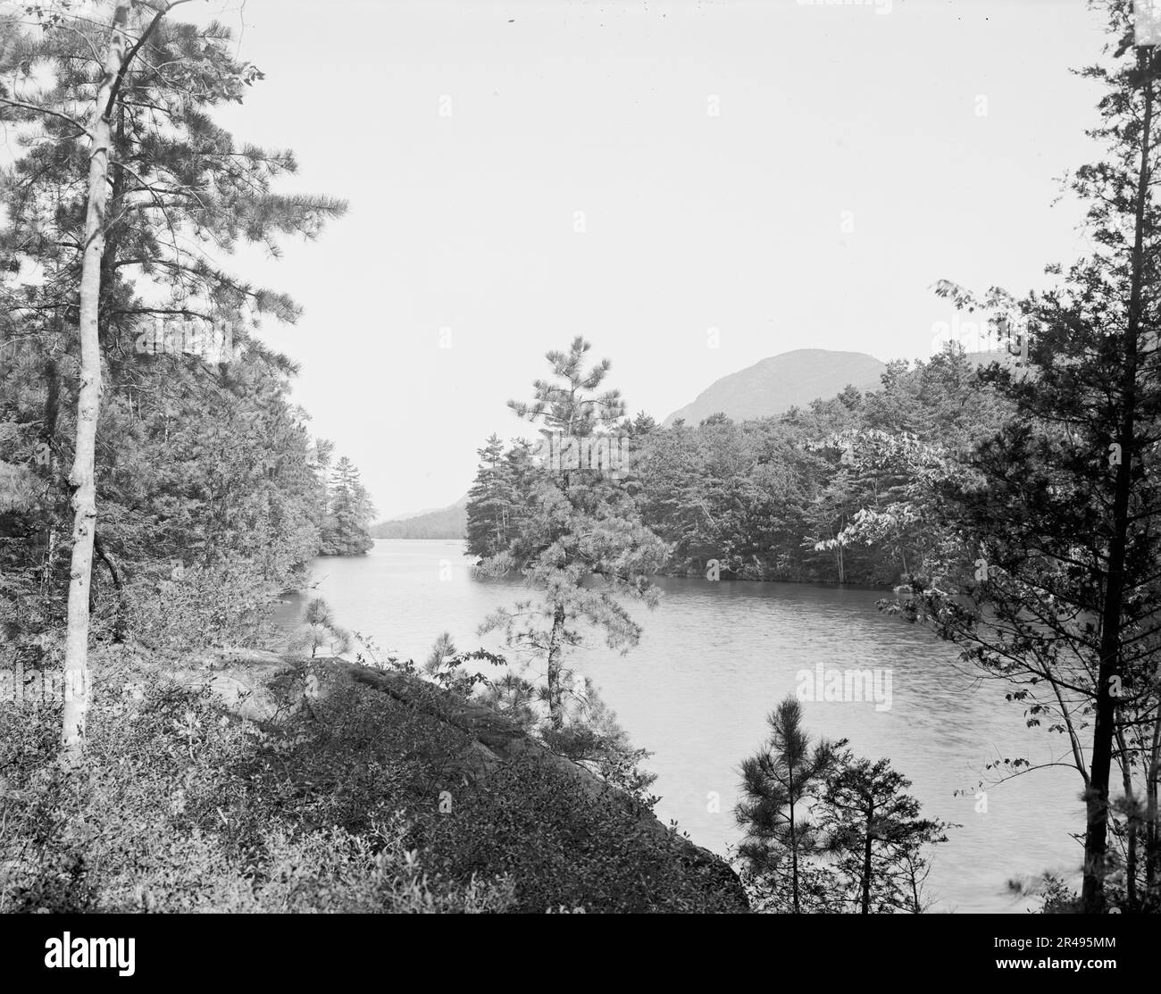 Paradise Bay, Lake George, N.Y., (1904 Stock Photo - Alamy