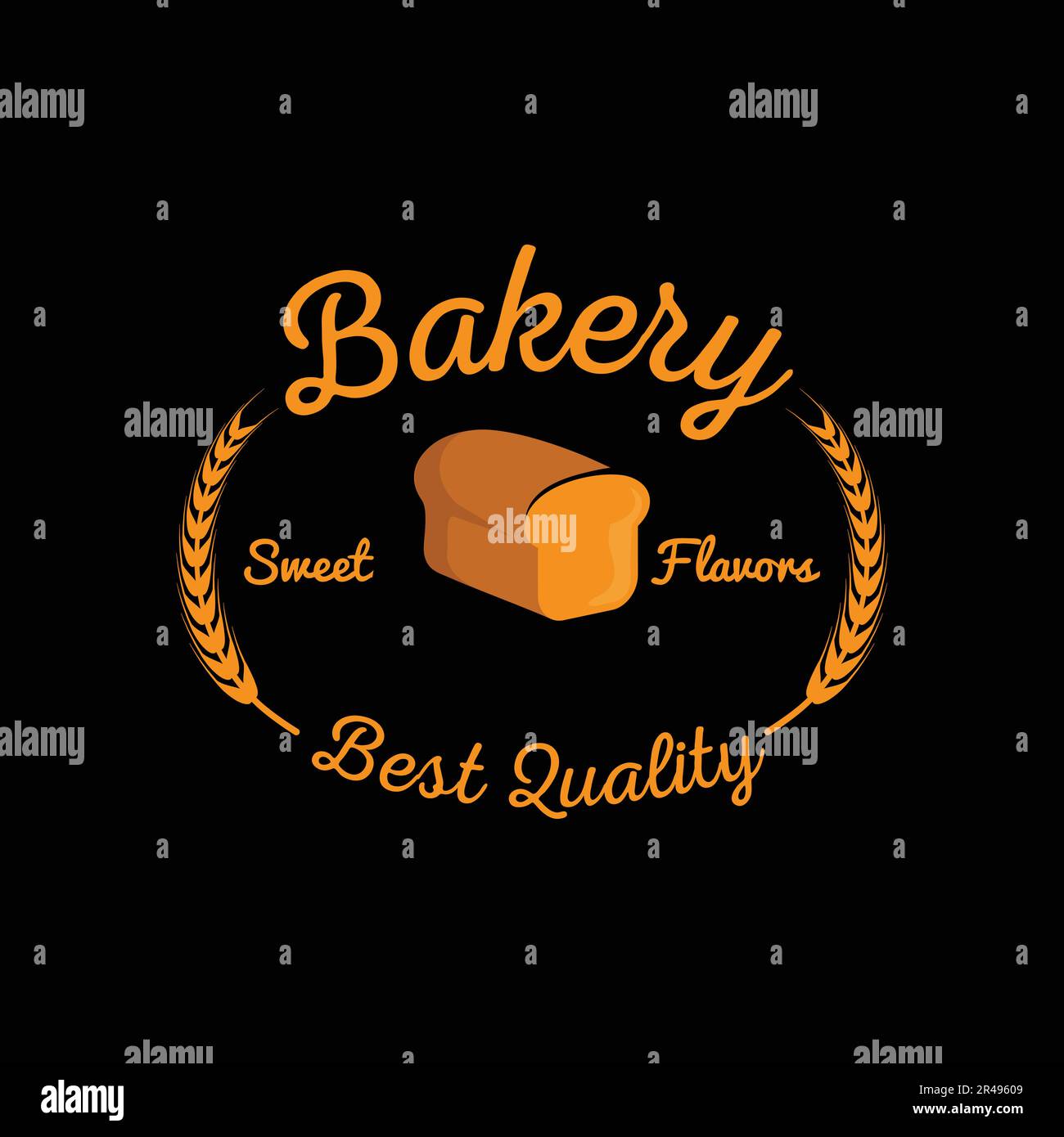 bakery vintage vector logo design Stock Vector Image & Art Alamy