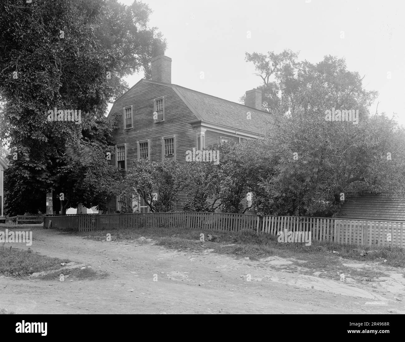 Old Pepperell mansion, Kittery Point, Me., between 1900 and 1906 Stock