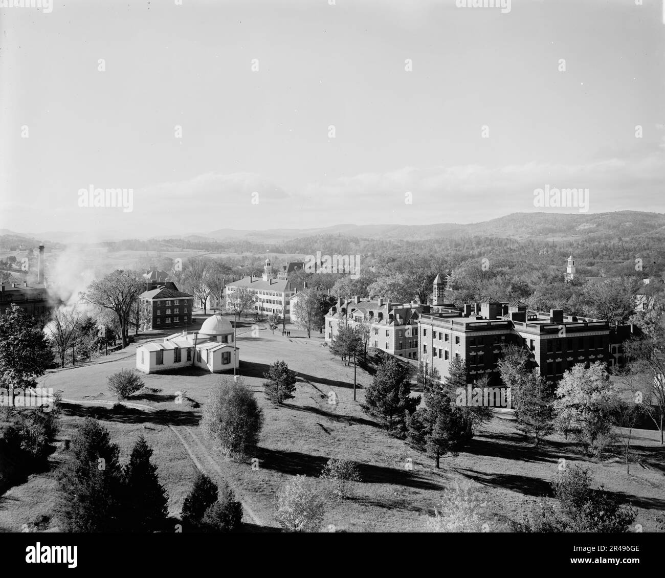 South from Bartlett Tower, Dartmouth Park, Hanover, N.H., between 1900