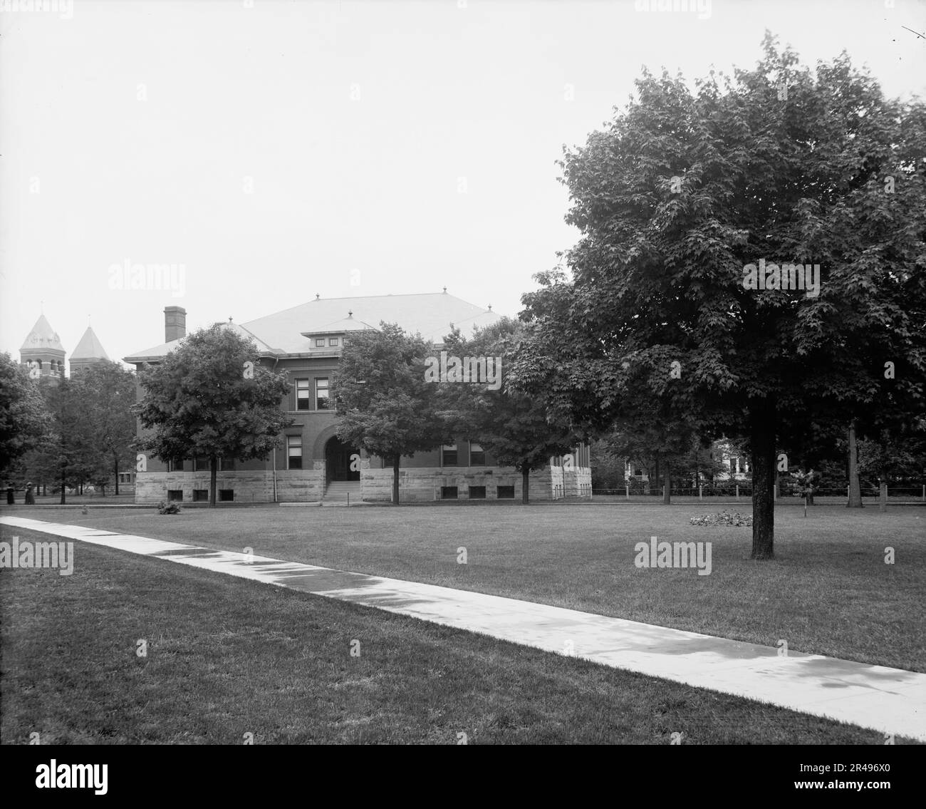 Tappan Hall, U[niversity] of M[ichigan], Ann Arbor, Michigan, between