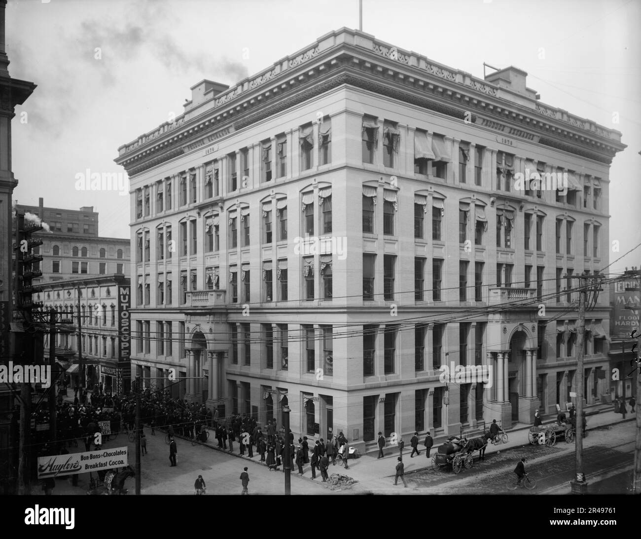 Produce Exchange, Toledo, between 1880 and 1901 Stock Photo Alamy