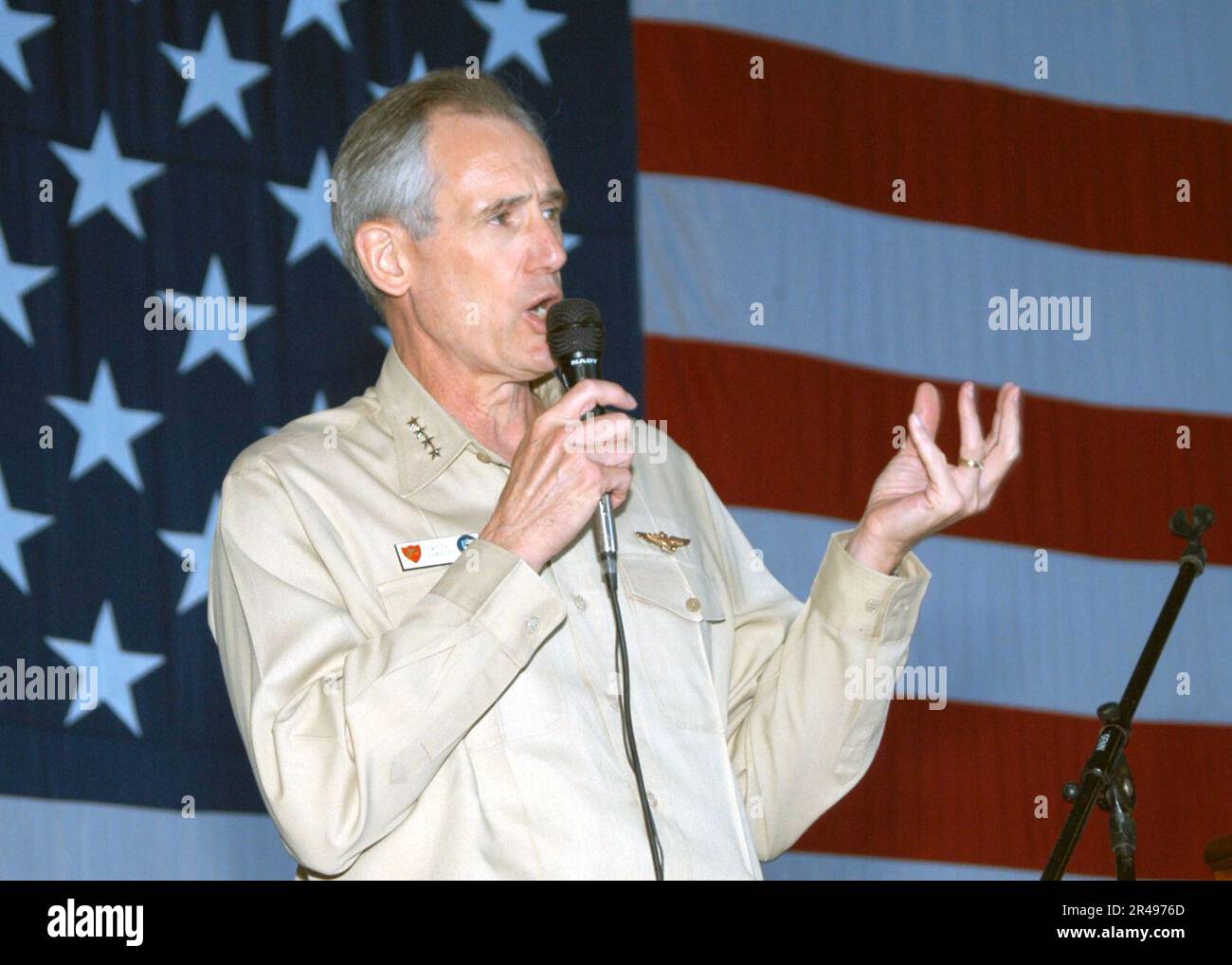 US Navy Admiral Gregory G. Johnson, Commander U.S. Naval Forces Europe