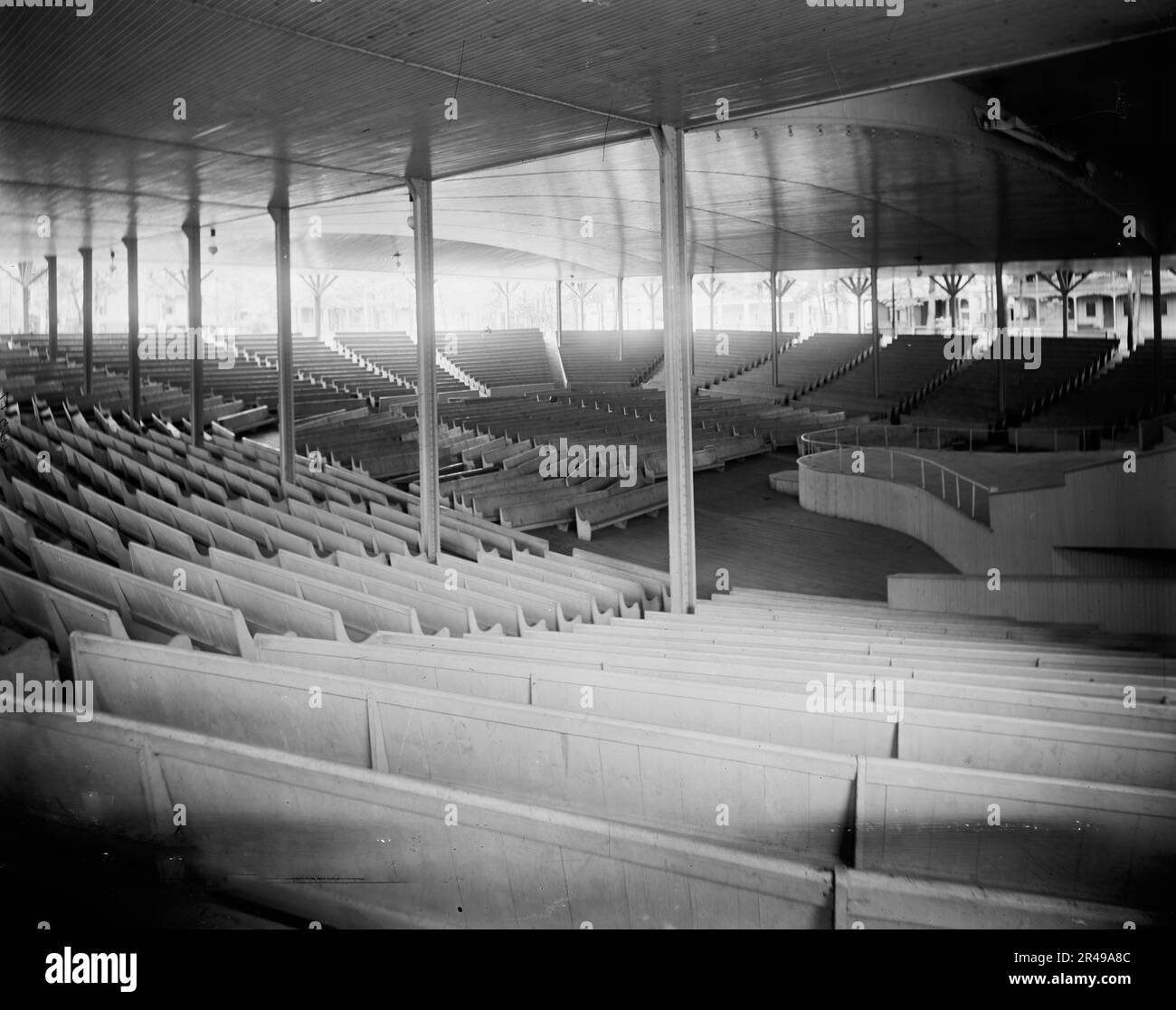 Assembly hall, Chautauqua, between 1880 and 1897 Stock Photo Alamy