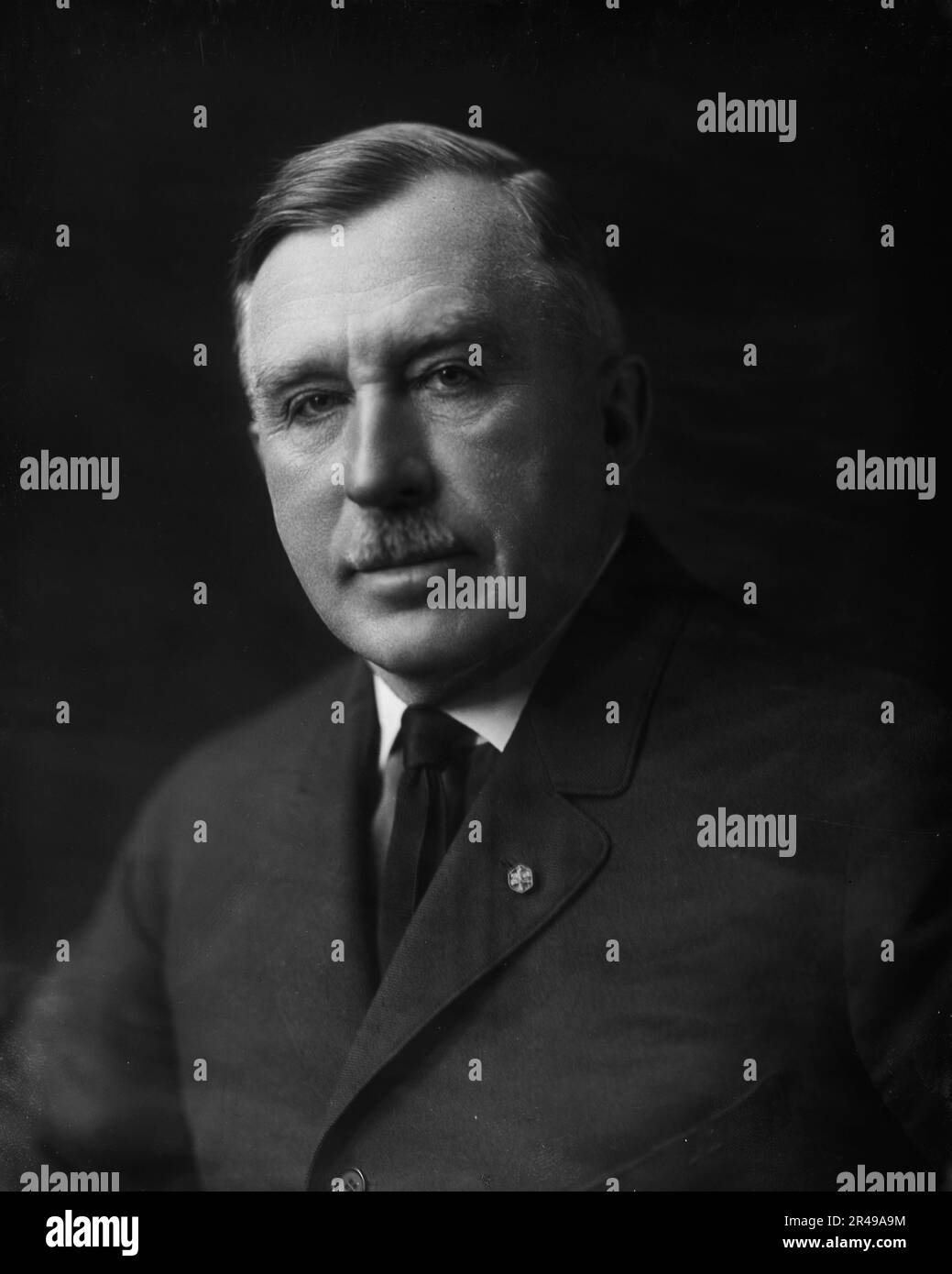 Major Gen. Leonard Wood, between 1900 and 1920 Stock Photo Alamy