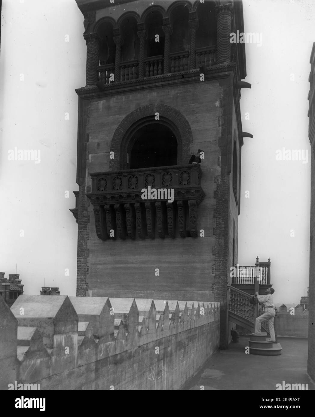 The west tower of the Ponce [de Leon Hotel], between 1880 and 1900