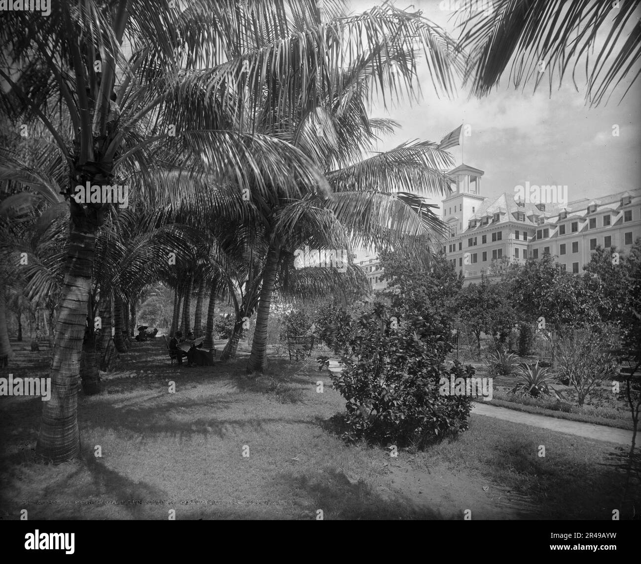 Hotel [Royal] Poinciana, Lake Worth, c1894 Stock Photo Alamy